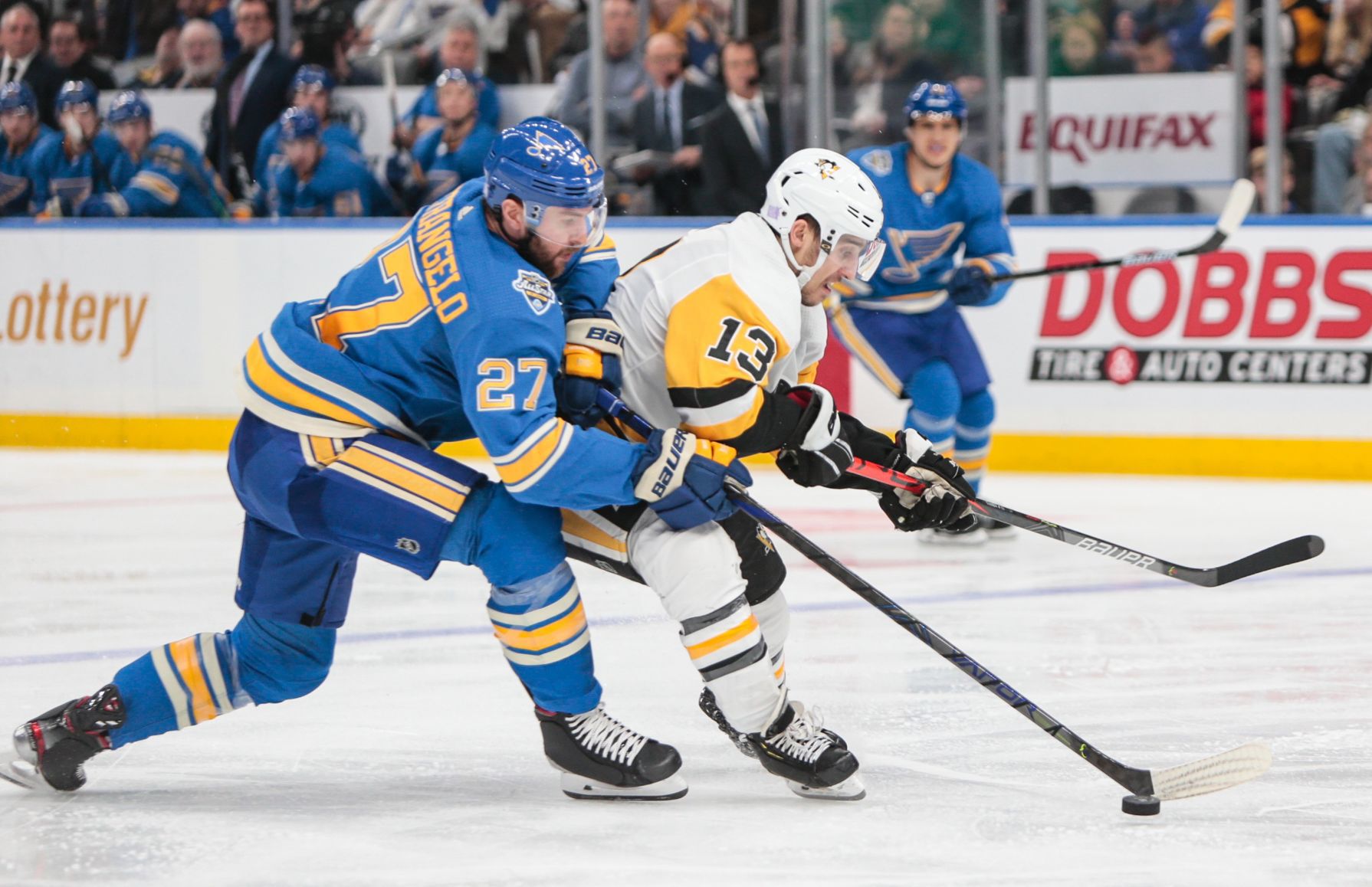 Blues take on Penguins at home